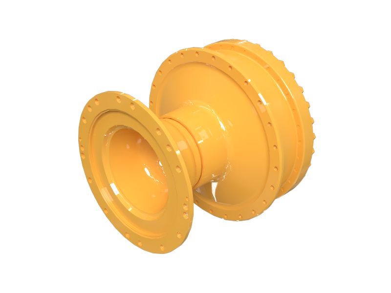 Узел привода, бортовой редуктор