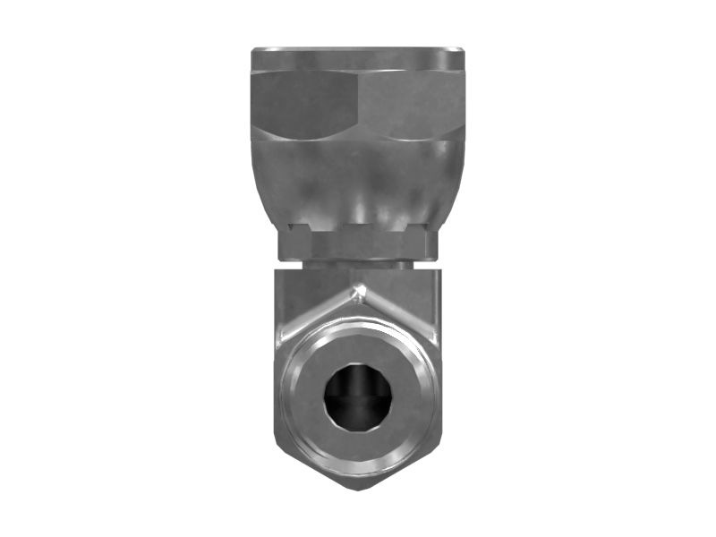 M10x1-6H x M10x1-6g 90 Degree Elbow Adaptor