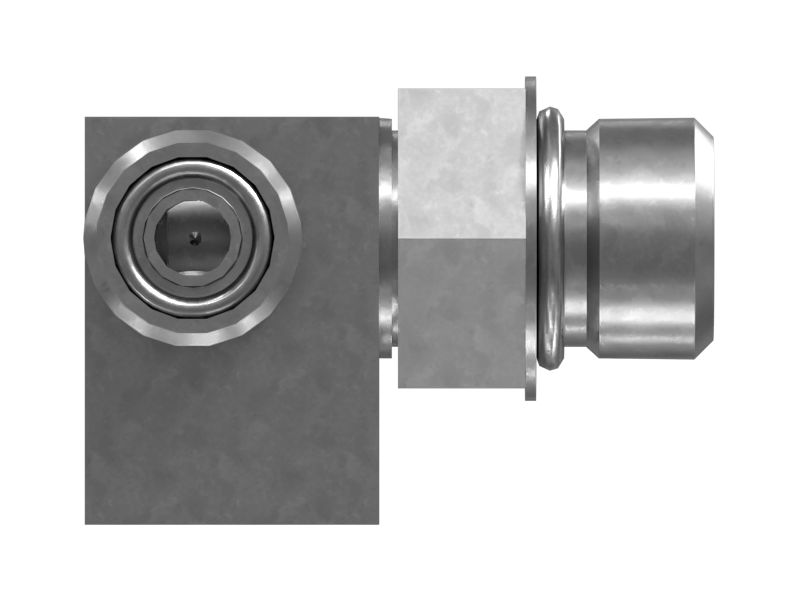 КОЛЕНЧАТЫЙ ПАТРУБОК В СБОРЕ