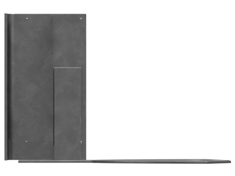 КРЫШКА ЛЕВАЯ В СБОРЕ