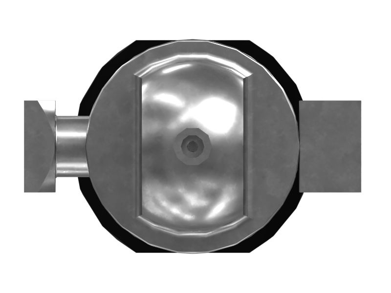 Патрубок гидроцилиндра в сборе