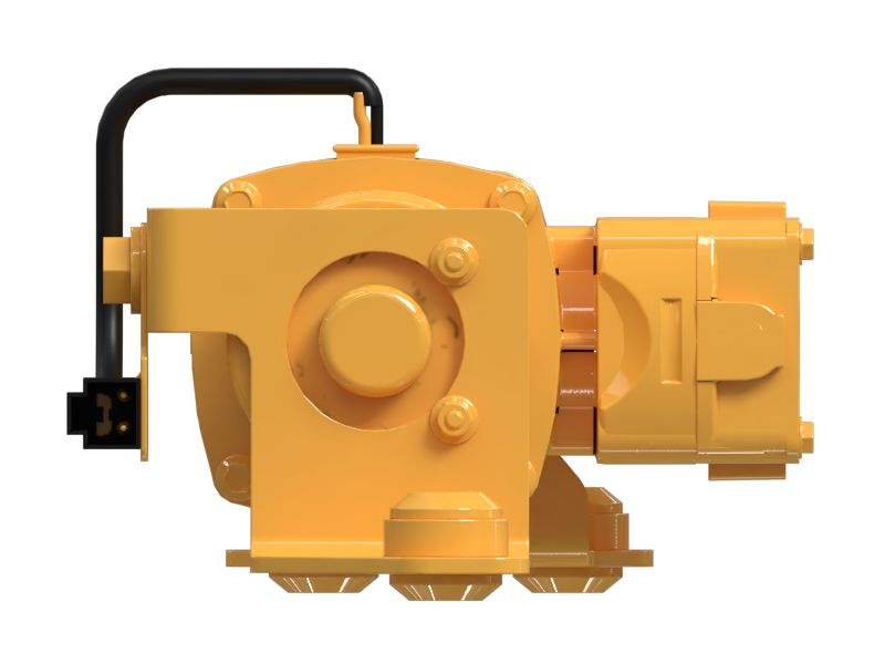 БЛОК НАСОСА И КРЕПЛЕНИЙ В СБОРЕ