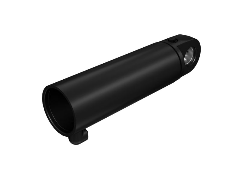 143-5989: Патрубок гидроцилиндра в сборе