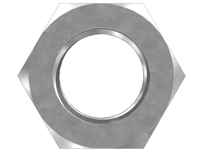 1/2''-13 Hex Nut