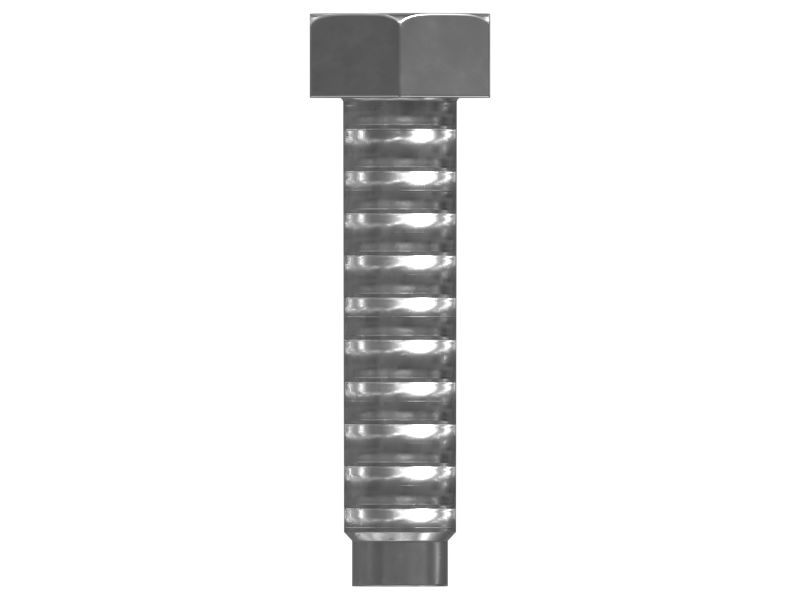 4C-8151: M24-3 x 103mm Hex Head Forcing Bolt | Cat® Parts Store