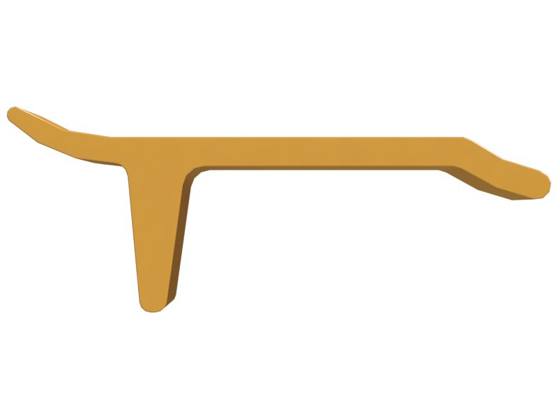 Башмак траковой ленты