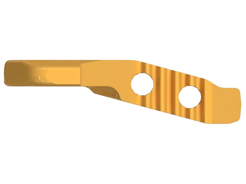 Замыкающее звено гусеничной ленты