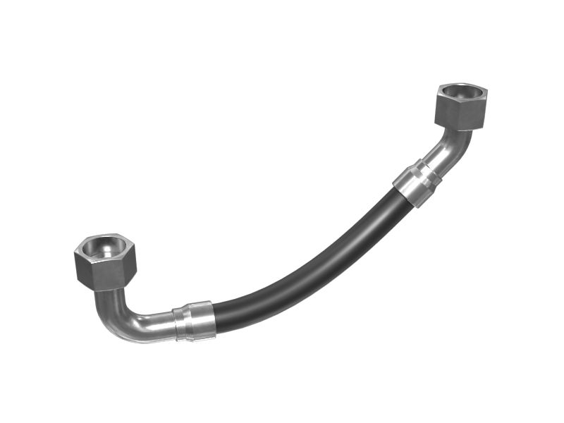 540-1398: Medium Pressure High Temperature Teflon Lined Hose Assembly