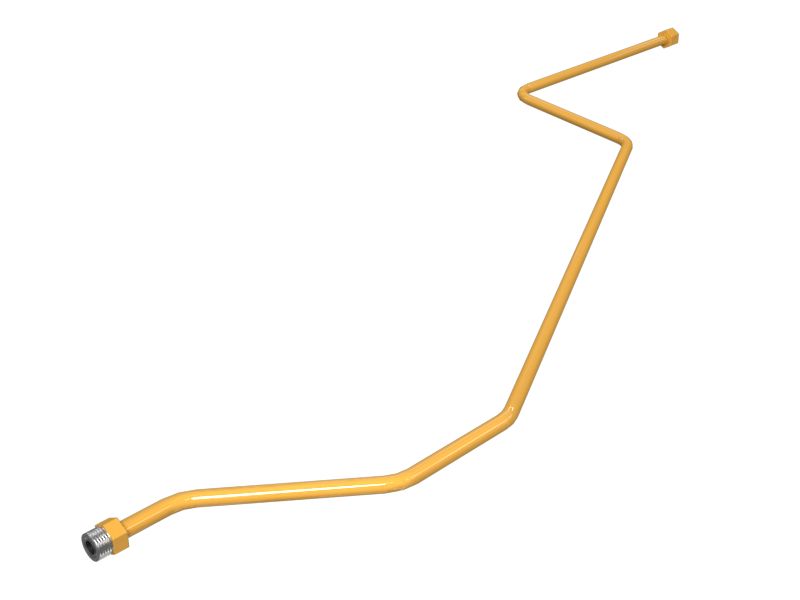 317-1596: 16.57mm Inner Diameter Steering Oil Cooler Tube 317-1596 Caterpillar