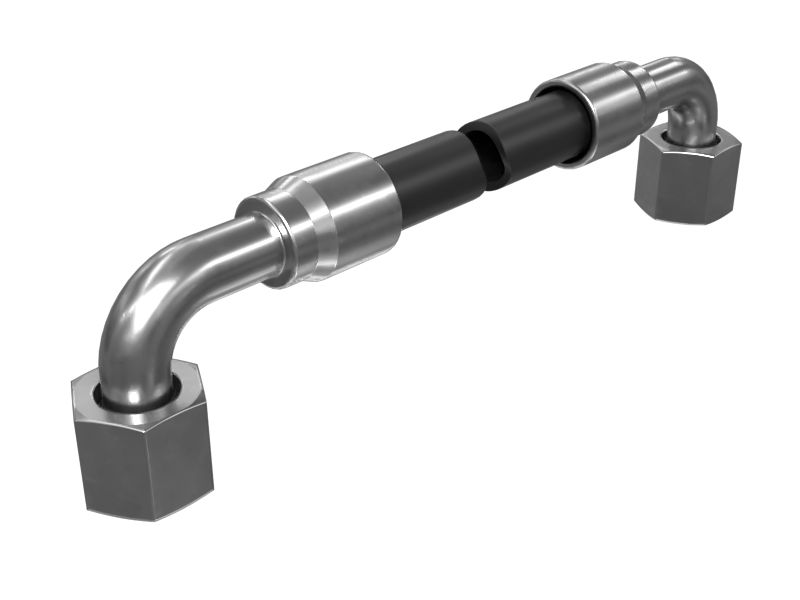 487-4391: ГИДРАВЛИЧЕСКИЙ ШЛАНГ В СБОРЕ