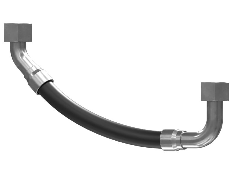 Medium Pressure High Temperature Teflon Lined Hose Assembly