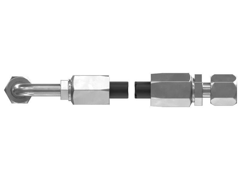 Medium Pressure High Temperature Teflon Lined Hose Assembly