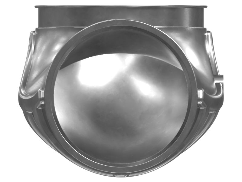 КОЛЕНЧАТЫЙ ПАТРУБОК В СБОРЕ РЕДУКТОРА