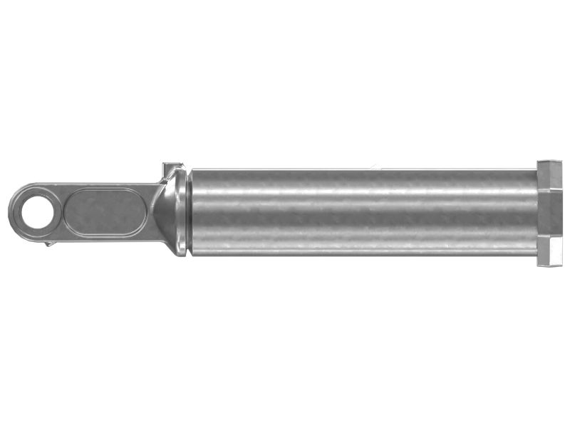 Патрубок гидроцилиндра в сборе