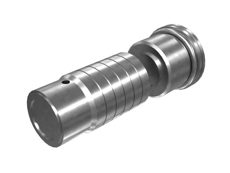 568-9976: M27 Thread Spring Loaded Check Valve 568-9976 Caterpillar