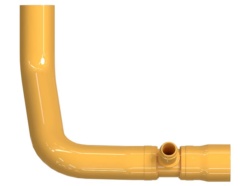 ШЛАНГ РАДИАТОРА В СБОРЕ