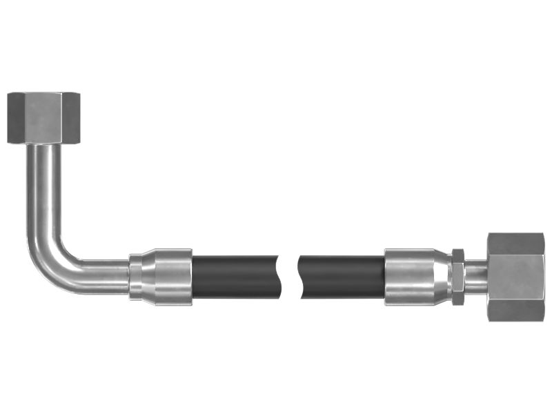 Medium Pressure High Temperature Teflon Lined Hose Assembly
