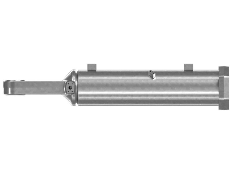 Патрубок гидроцилиндра в сборе