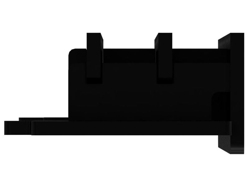 Ступенька с креплением для рамы устройства для быстрой смены навесного оборудования