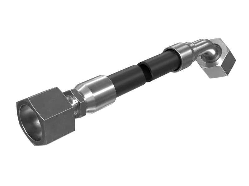 553-9426: Medium Pressure High Temperature Teflon Lined Hose Assembly 553-9426 Caterpillar