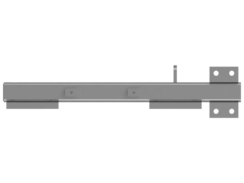Опора заднего ограждения и защиты радиатора