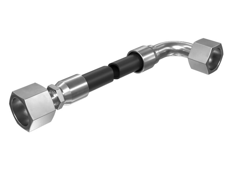 593-4716: Engine Oil Filter Hose Assembly