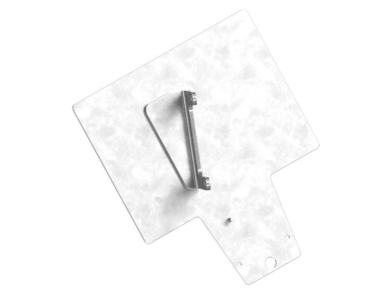 448-1040: Registration Plate Lamp Mounting Plate 4481040 buy