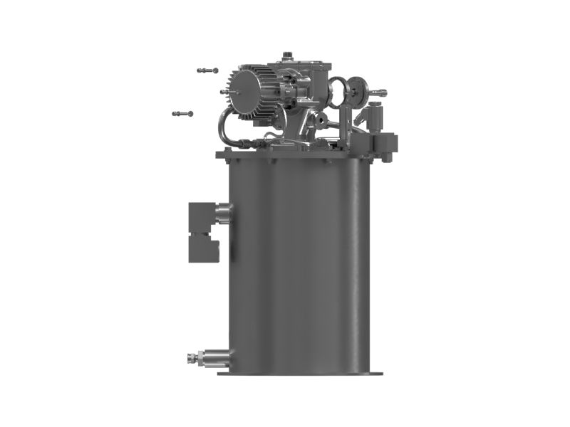 БЛОК СМАЗОЧНОГО НАСОСА