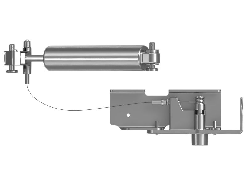 Демпфер подрессоренного сиденья