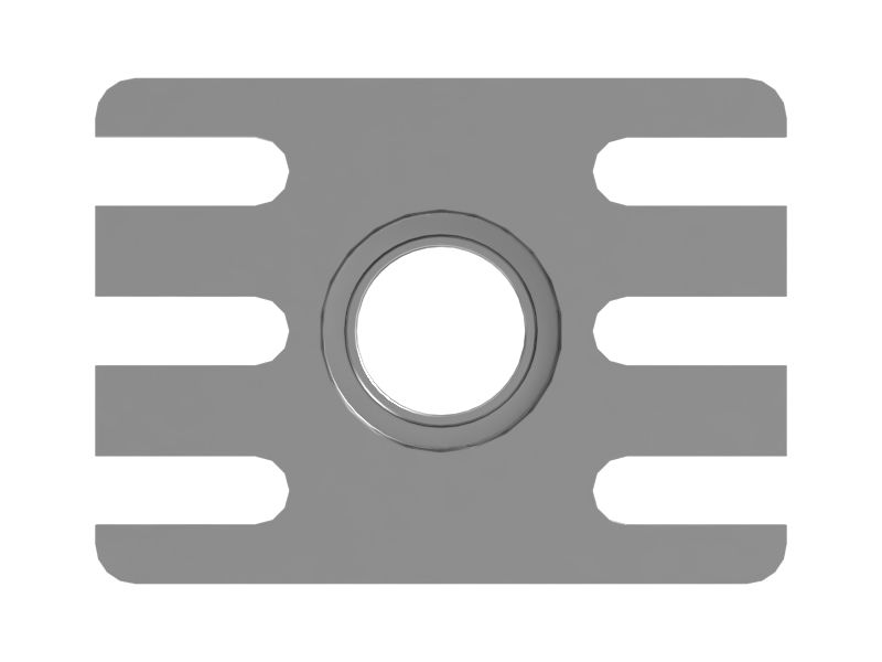 Стакан подшипника толщиной 50 мм