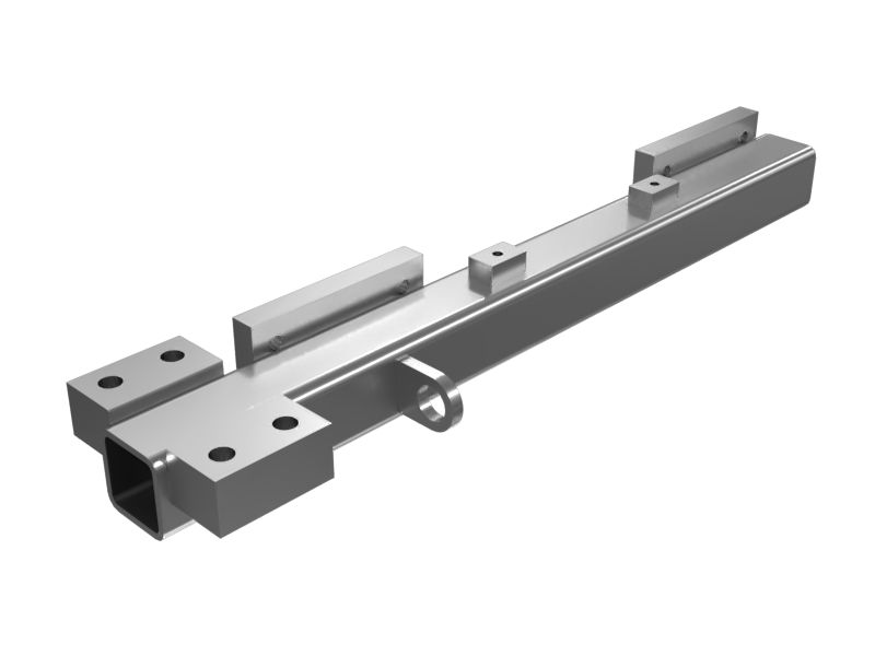 Опора заднего ограждения и защиты радиатора