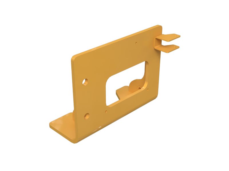 593-8600: Right Hand Side Roller Drum Step Support