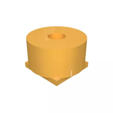 9G-0028: Saliente para soldar de 3/8