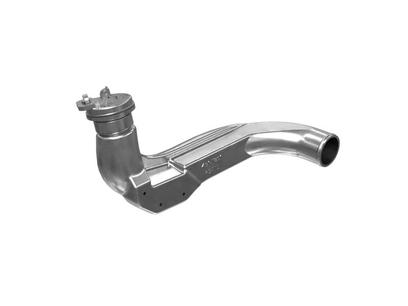 Труба топливного бака двигателя в сборе