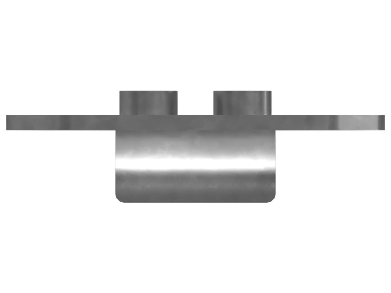 5mm Thick Hydraulic Hose Clamp Mount Plate