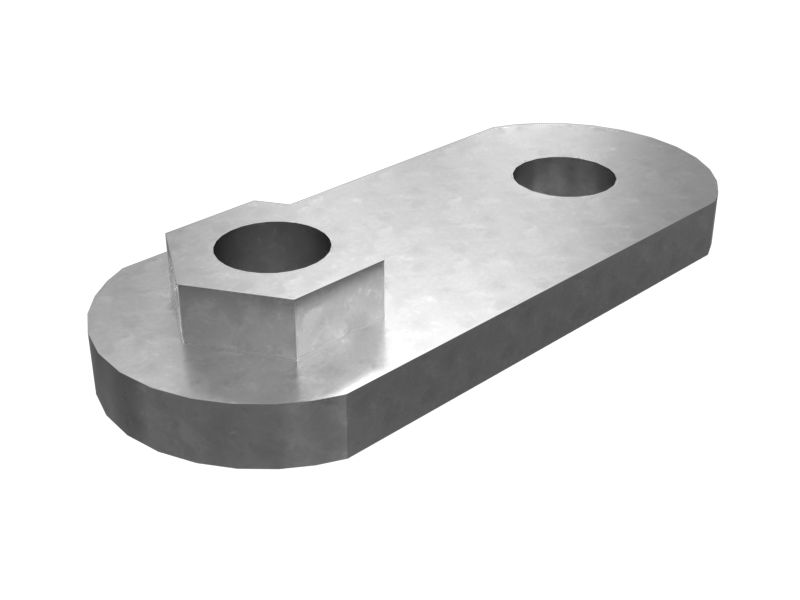248-4097: 6mm Thick Bracket Strap 2484097 купить