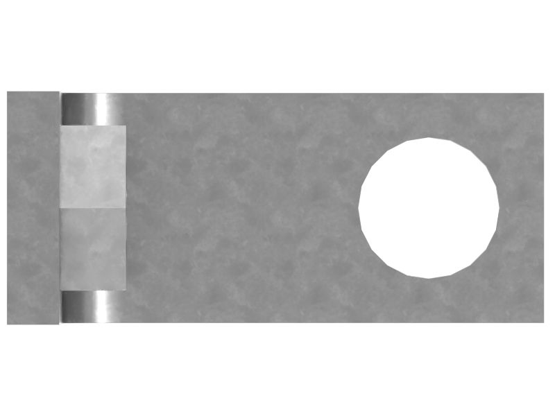 4M-4983: 5mm Thick Clip Mount Bracket 4M4983 купить