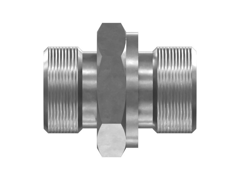 487-6430: M18 Thread 24 Degree Straight Adapter | Cat® Parts Store