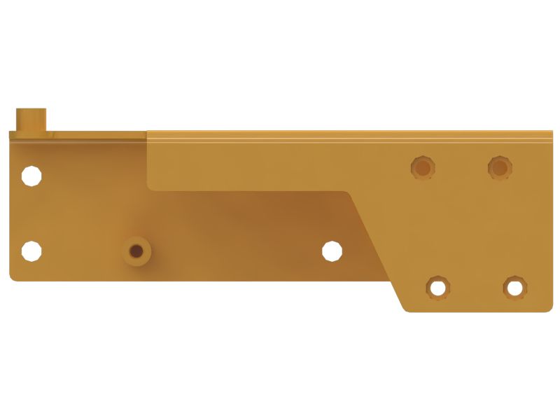 5mm Thick Steering Lines Hose Mounting Plate