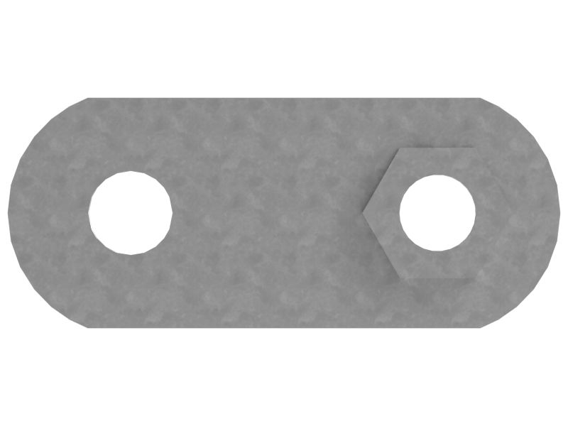 248-4097: 6mm Thick Bracket Strap 2484097 купить