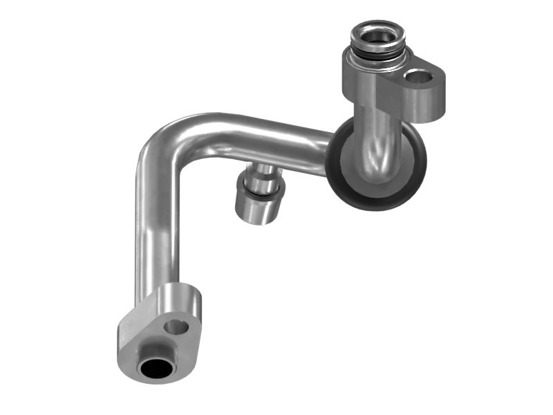 ШЛАНГ РЕФРИЖЕРАТОРА В СБОРЕ