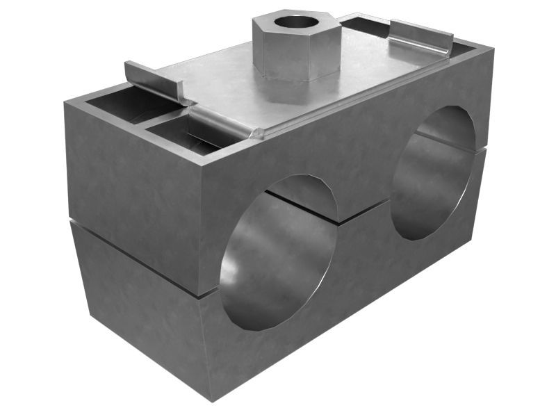 ХОМУТ ВЫХЛОПНОЙ ТРУБЫ В СБОРЕ