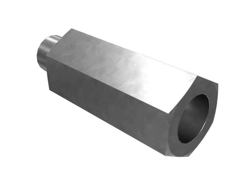 126-2565: 1/8" Straight Adapter