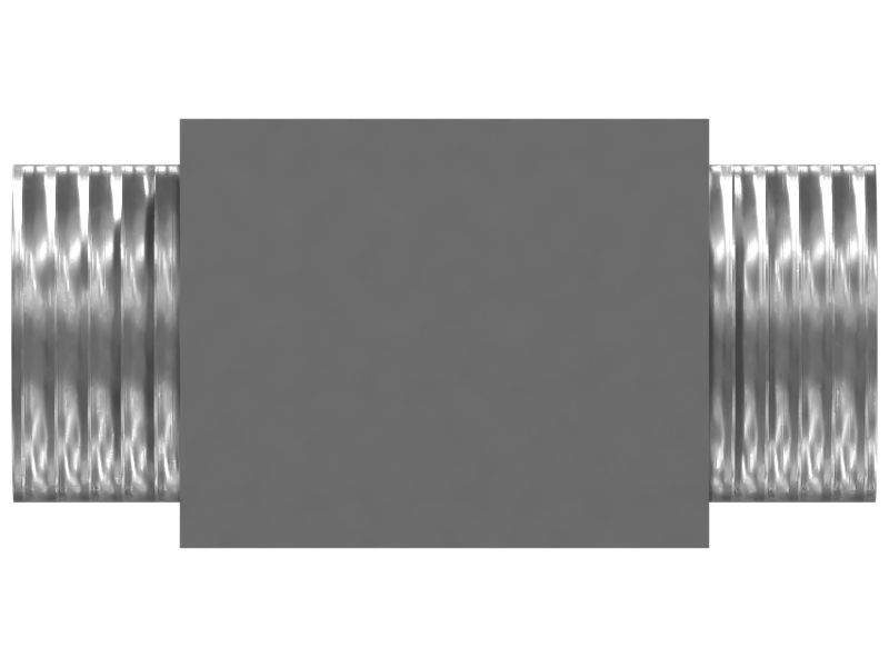 Тройниковые переходники длиной 77 мм