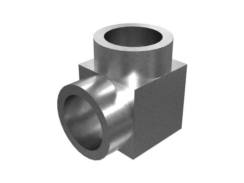 Коленчатый переходник на NPTF с углом 90 градусов