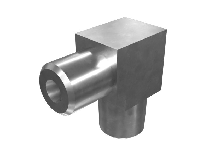 Переходной коленчатый патрубок