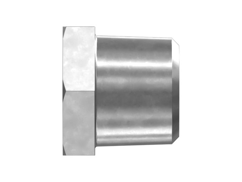 104-1718: 1/4" Gewindestopfen mit Sechskantkopf
