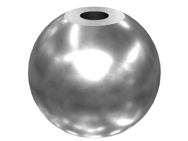 606-7843: 33.3mm Long Spherical Wheel Lean Knob
