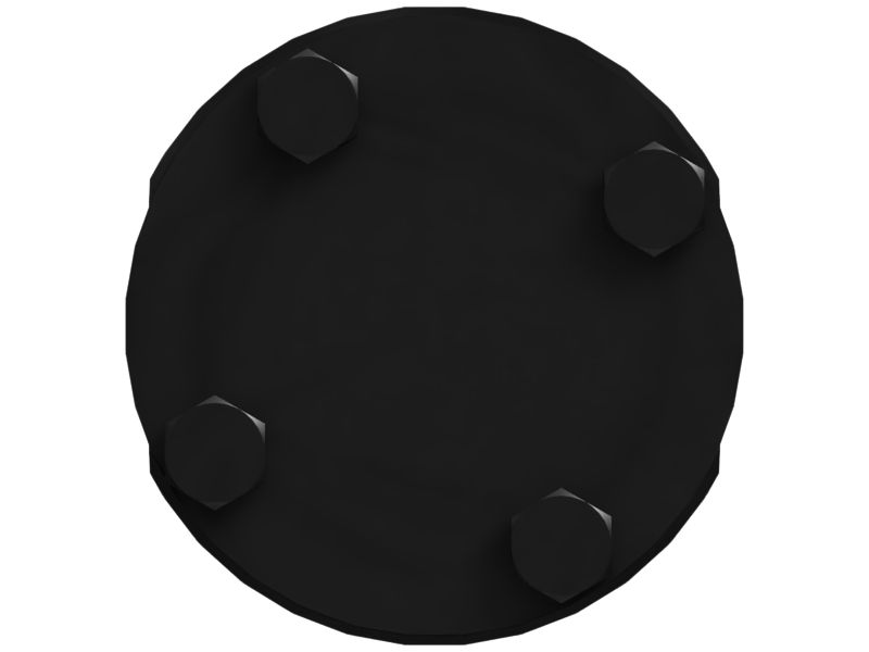 Патрубок гидроцилиндра в сборе