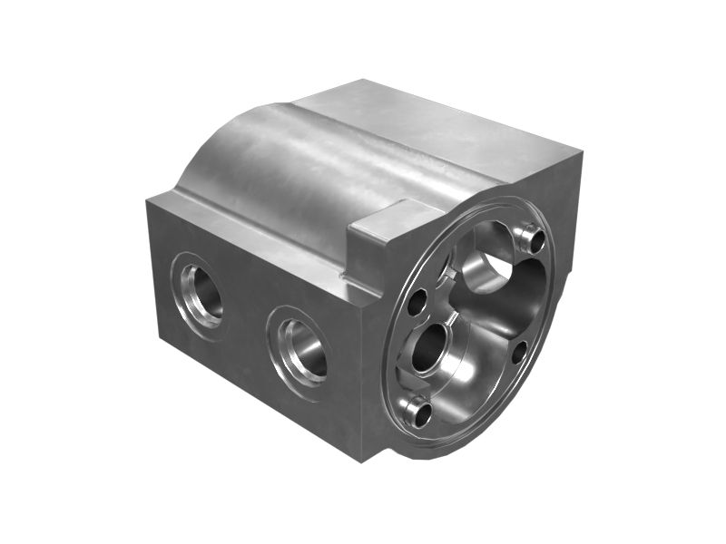 КОРПУС НАСОСА В СБОРЕ